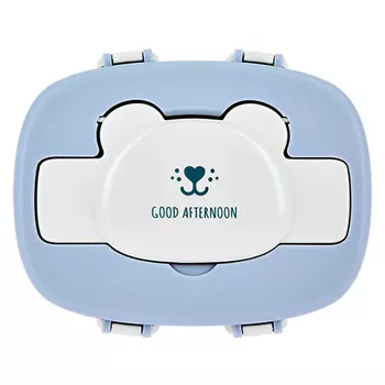 Ланч-бокс FUN TEDDY BEAR blue