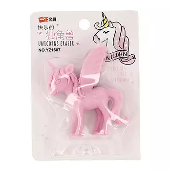 Ластик FUN Unicorn pink