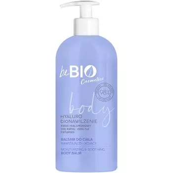 Лосьон для тела BEBIO с экстрактом дикого риса и гиалуроновой кислотой увлажняющий 350 мл