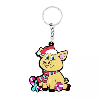 Магнит ARTS Свинка с игрушками резиновый