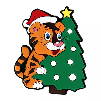 Магнит LADY PINK резиновый