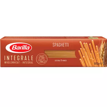 Макаронные изделия BARILLA Спагетти цельнозерновые 500 г