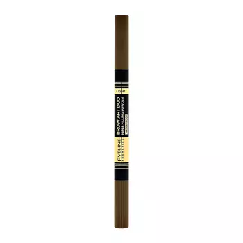 Маркер и пудра для бровей EVELINE BROW ART DUO тон 01 light