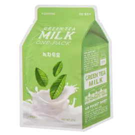 Маска для лица APIEU Зеленый чай с молочными протеинами 21 г