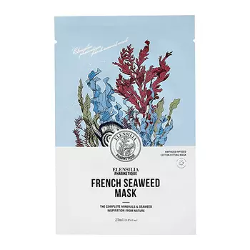 Маска для лица ELENSILIA PHARMEIQUE с экстрактом французских водорослей восстанавливающая 25 мл