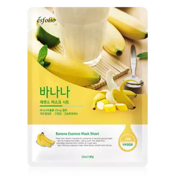 Маска для лица ESFOLIO банановая 23 мл