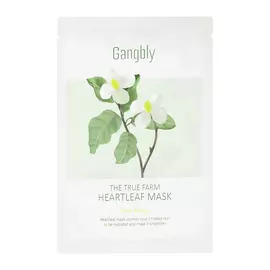 Маска для лица GANGBLY с экстрактом хауттюйнии сердцевидной успокаивающая 30 мл