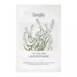 Маска для лица GANGBLY с экстрактом лаванды регенерирующая, смягчающая 30 мл