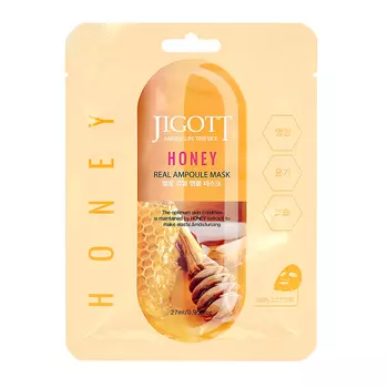 Маска для лица JIGOTT с экстрактом меда питательная 27 мл