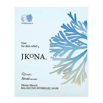 Маска для лица JKONA гидрогелевая с морским комплексом увлажняющая 30 г