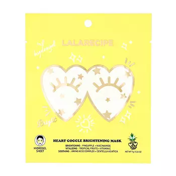 Маска для области вокруг глаз LALARECIPE гидрогелевая для сияния кожи 7 г