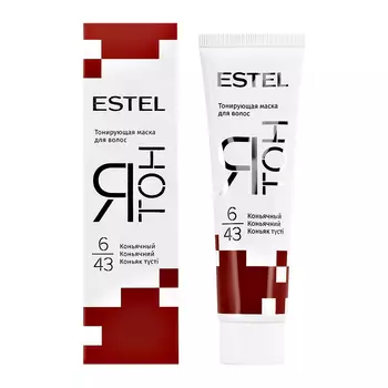 Маска для волос тонирующая ESTEL Я ТОН тон 6/43 коньячный 60 мл