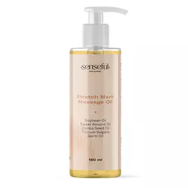 Масло для тела SENSEFUL для профилактики растяжек и массажа 150 мл