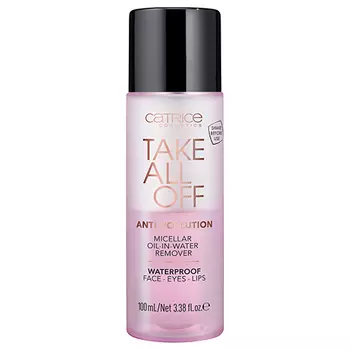 Мицеллярная вода CATRICE TAKE ALL OFF двухфазная