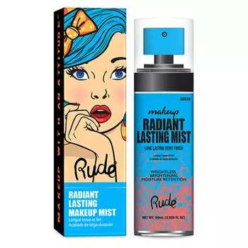 Мист для лица RUDE RADIANT LASTING MAKEUP MIST CLEAR