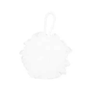 Мочалка-шар для тела DECO. синтетическая white