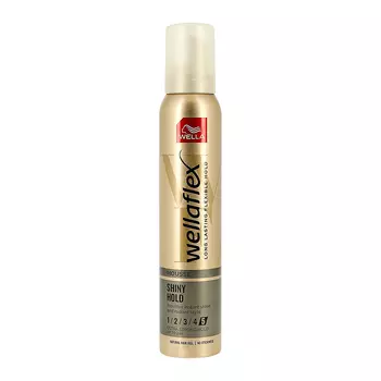 Мусс для волос WELLA WELLAFLEX блеск и фиксация 200 мл