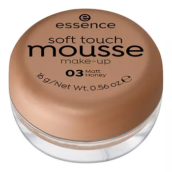 Мусс тональный для лица ESSENCE SOFT TOUCH тон 03