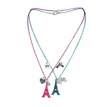 Набор бижутерии MISS PINKY бусы с подвеской 2 шт