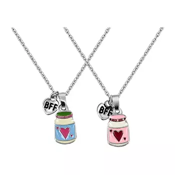 Набор бижутерии MISS PINKY бусы с подвеской 2 шт