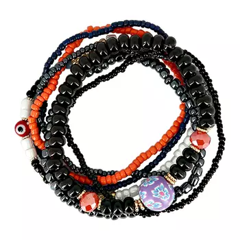 Набор браслетов LADY PINK HELLO SUMMER! 7 шт