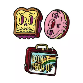 Набор брошей LADY PINK