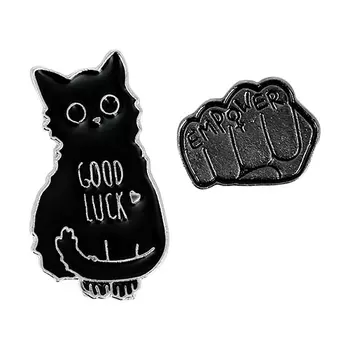 Набор брошей LADY PINK