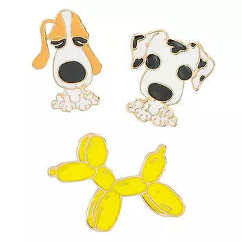 Набор брошей LADY PINK