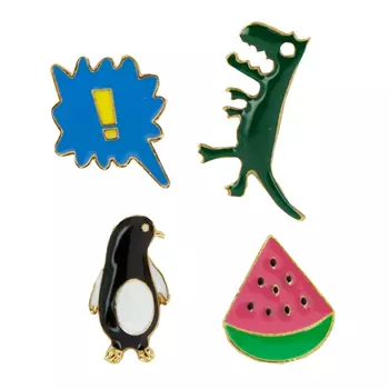 Набор брошей LADY PINK