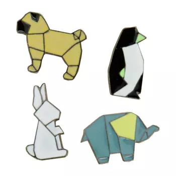 Набор брошей LADY PINK