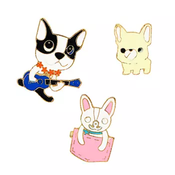 Набор брошей LADY PINK