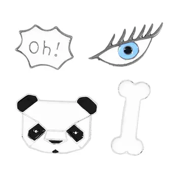 Набор брошей LADY PINK