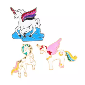 Набор брошей LADY PINK