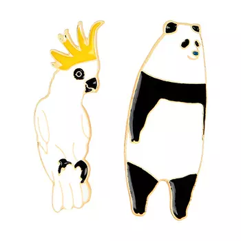 Набор брошей LADY PINK