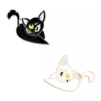 Набор брошей LADY PINK 2 шт