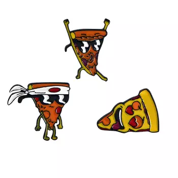 Набор брошей LADY PINK 3 шт