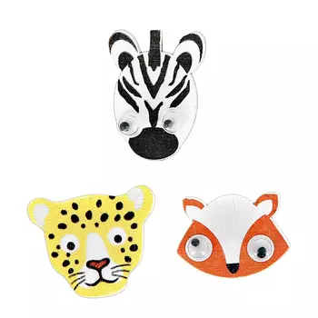 Набор брошей LADY PINK ECO 3 шт