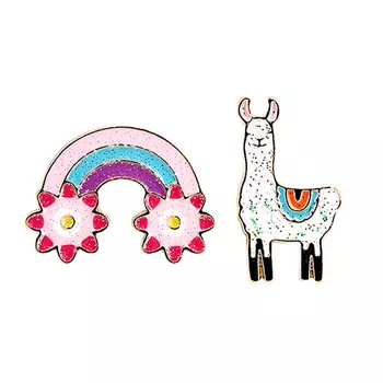 Набор брошей MISS PINKY 2 шт