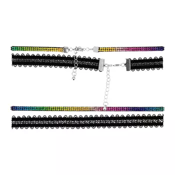 Набор чокеров LADY PINK