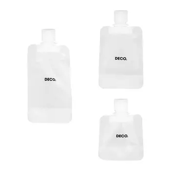 Набор дорожных паучей DECO. 30 мл & 50мл & 100 мл 3 шт