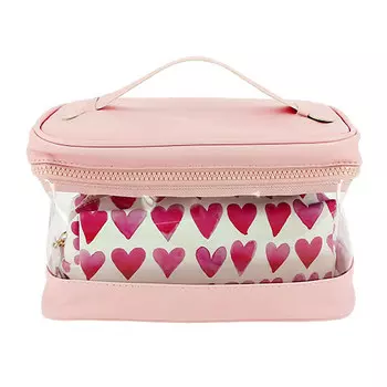 Набор из 2-х косметичек LADY PINK розовые