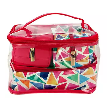 Набор из 4-х косметичек LADY PINK