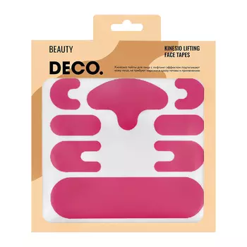 Набор кинезио тейпов для лица DECO. лифтинг - эффект