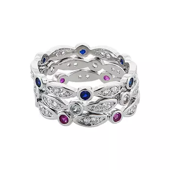 Набор колец LADY PINK MUST HAVE 3 шт