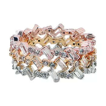 Набор колец LADY PINK MUST HAVE 3 шт