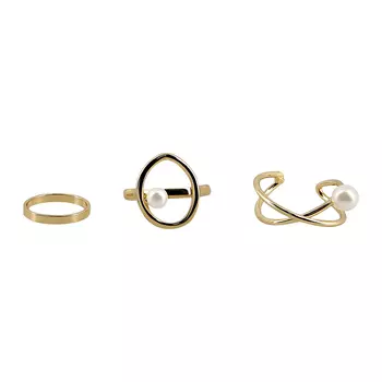 Набор колец LADY PINK SMART CHIC 3 шт