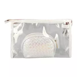 Набор косметичек LADY PINK белый