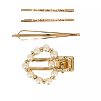 Набор LADY PINK невидимки, заколка зажим