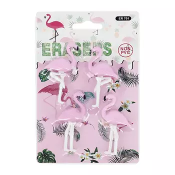 Набор ластиков FUN FLAMINGO