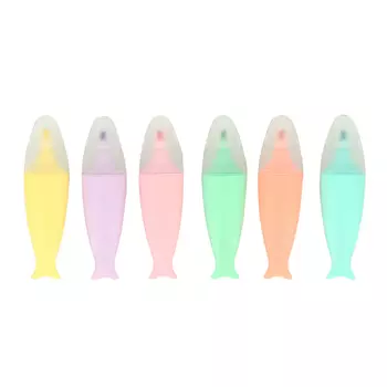 Набор маркеров FUN CUTE FISH 6 шт